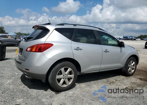 2009 Nissan Murano S z USA, uszkodzony, nr VIN JN8AZ18U99W031236